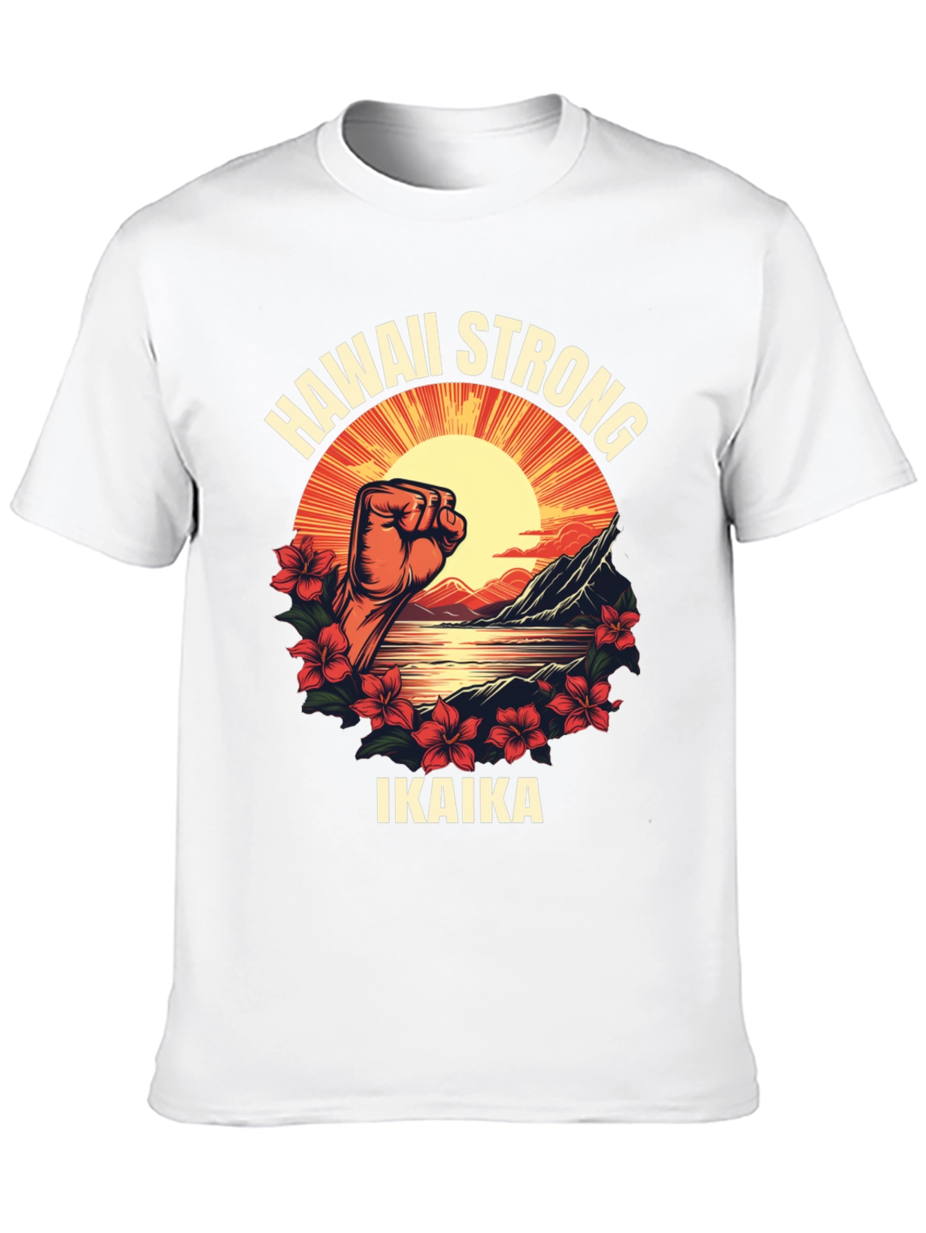 Hawaii Strong Graphic T-Shirt