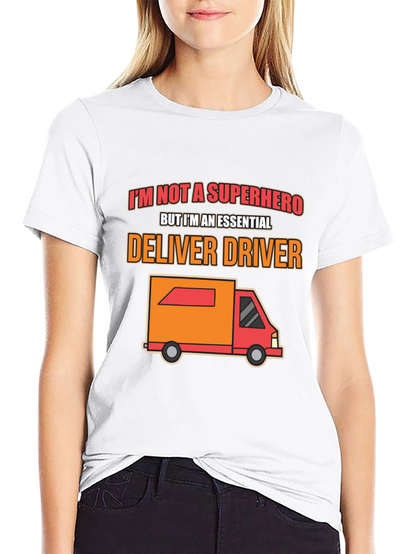 Essential Delivery Driver T-Shirt - Superhero Alternative