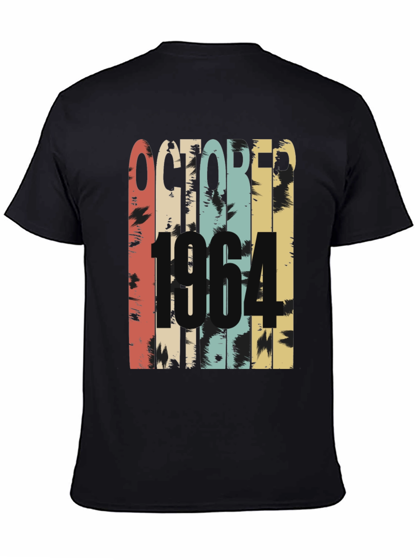 October 1964 Retro Birthday T-Shirt