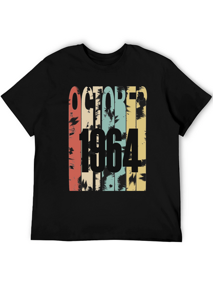 October 1964 Retro Birthday T-Shirt