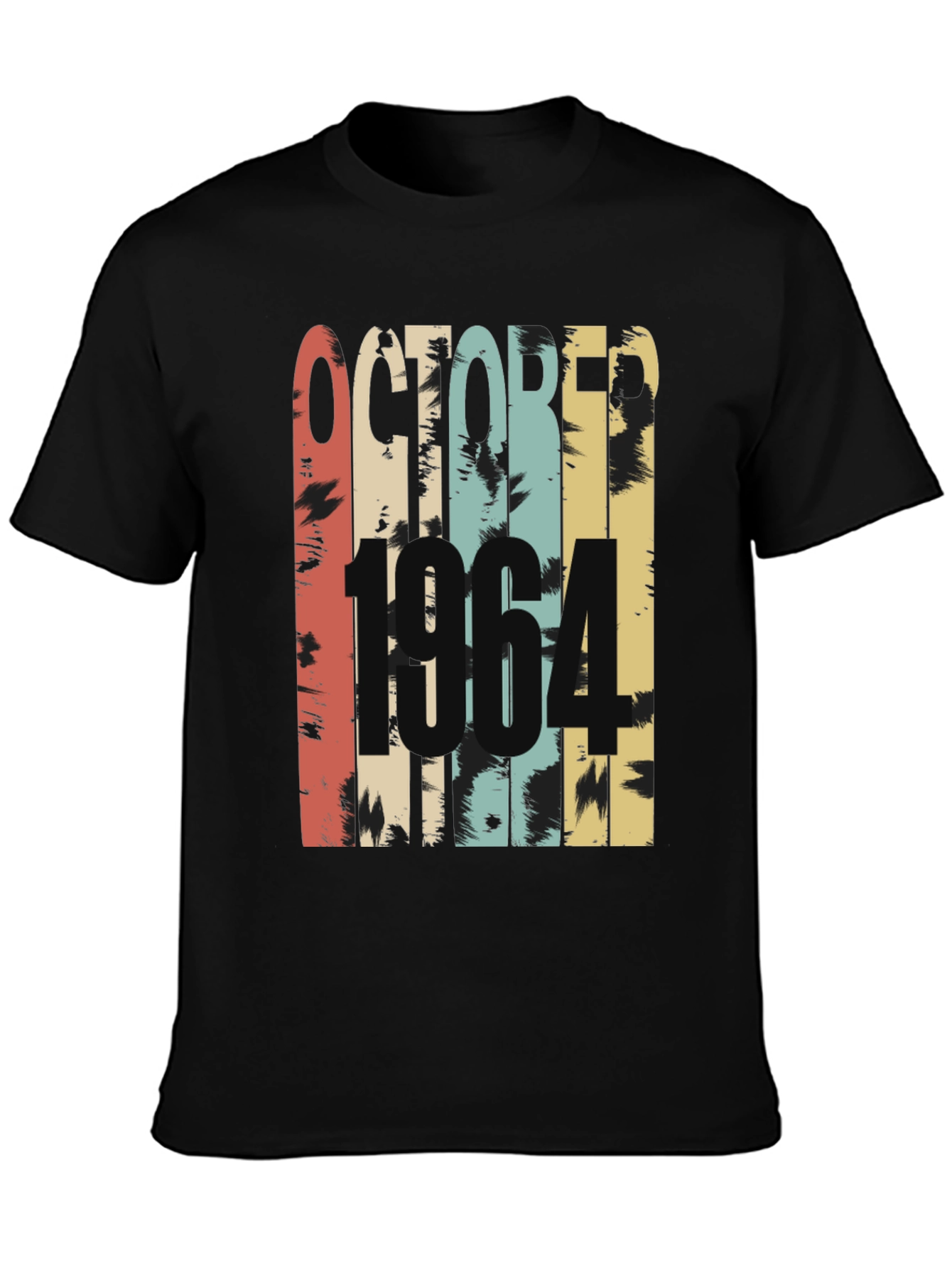 October 1964 Retro Birthday T-Shirt