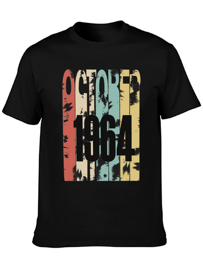 October 1964 Retro Birthday T-Shirt