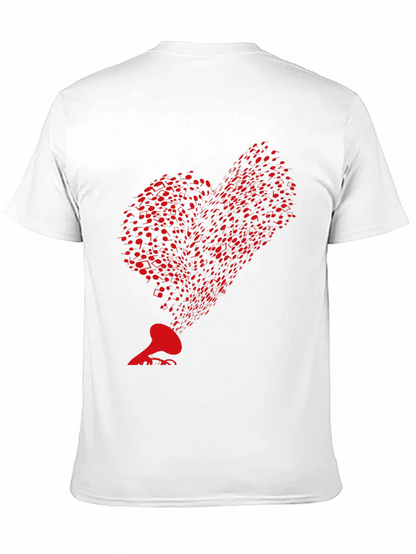 Music Heartbeat T-Shirt - Retro Style
