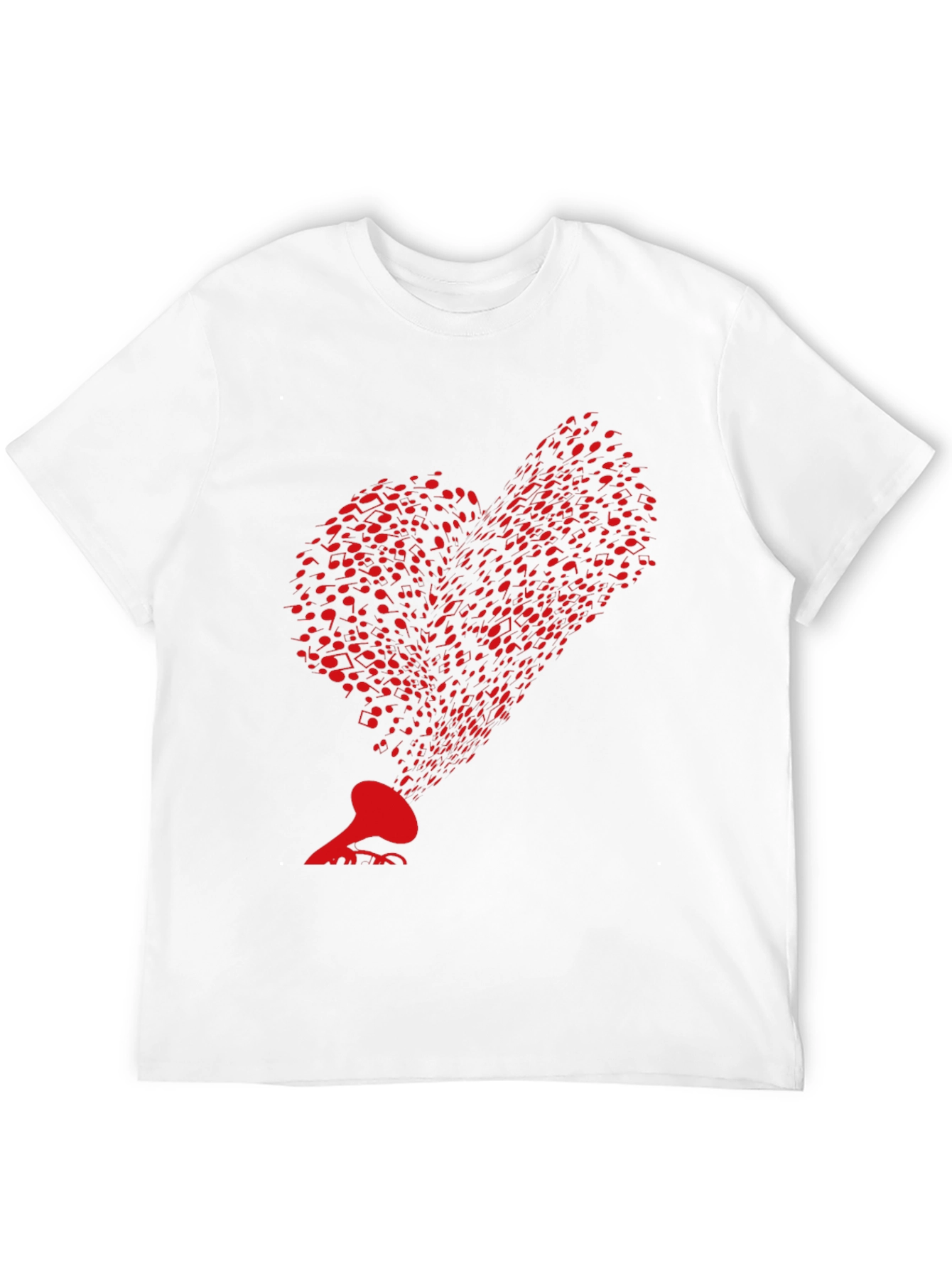 Music Heartbeat T-Shirt - Retro Style
