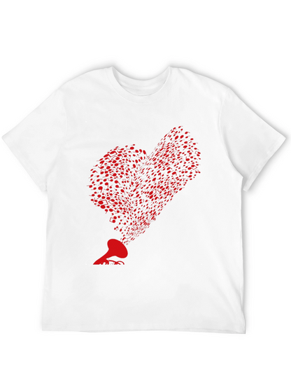 Music Heartbeat T-Shirt - Retro Style