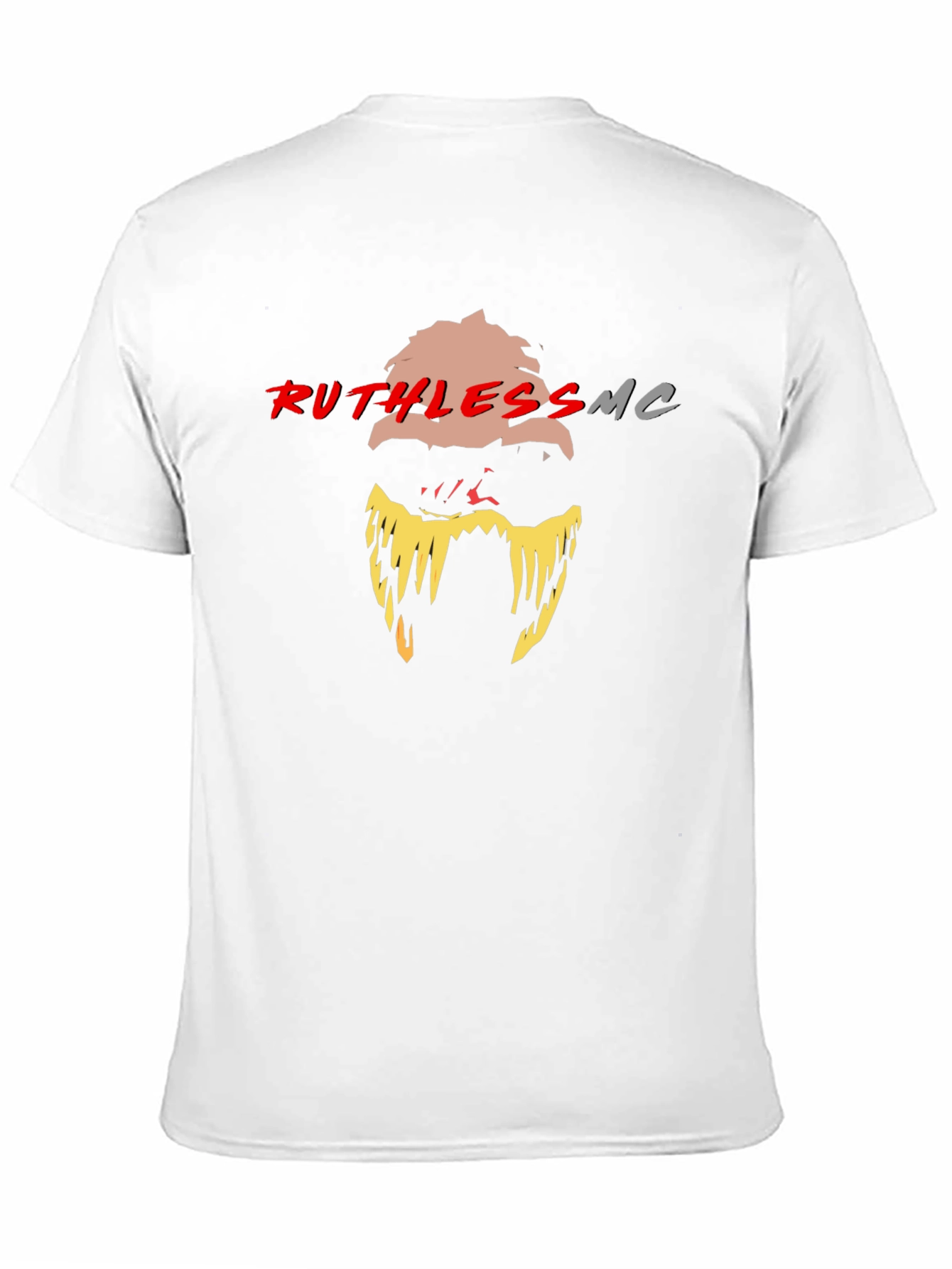 Ruthless MC Graphic Print Black T-Shirt