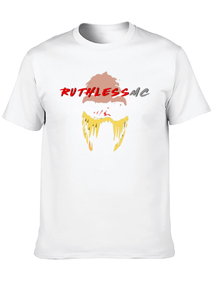 Ruthless MC Graphic Print Black T-Shirt