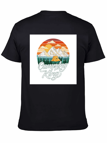 Camping King T-Shirt - Adventure Graphic Tee