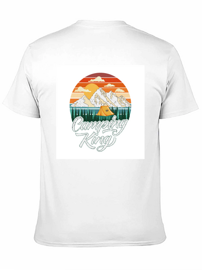 Camping King T-Shirt - Adventure Graphic Tee