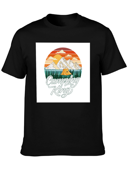 Camping King T-Shirt - Adventure Graphic Tee