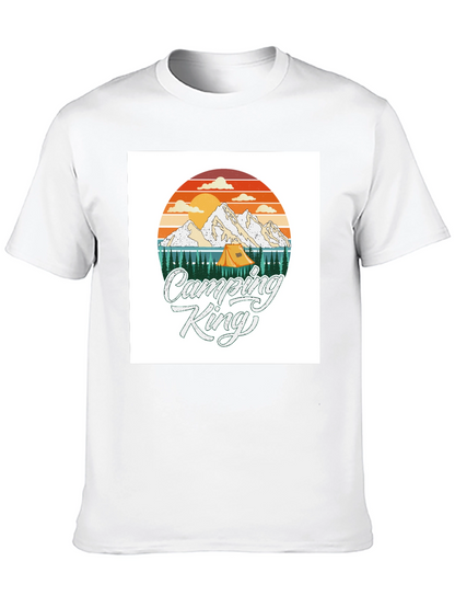 Camping King T-Shirt - Adventure Graphic Tee
