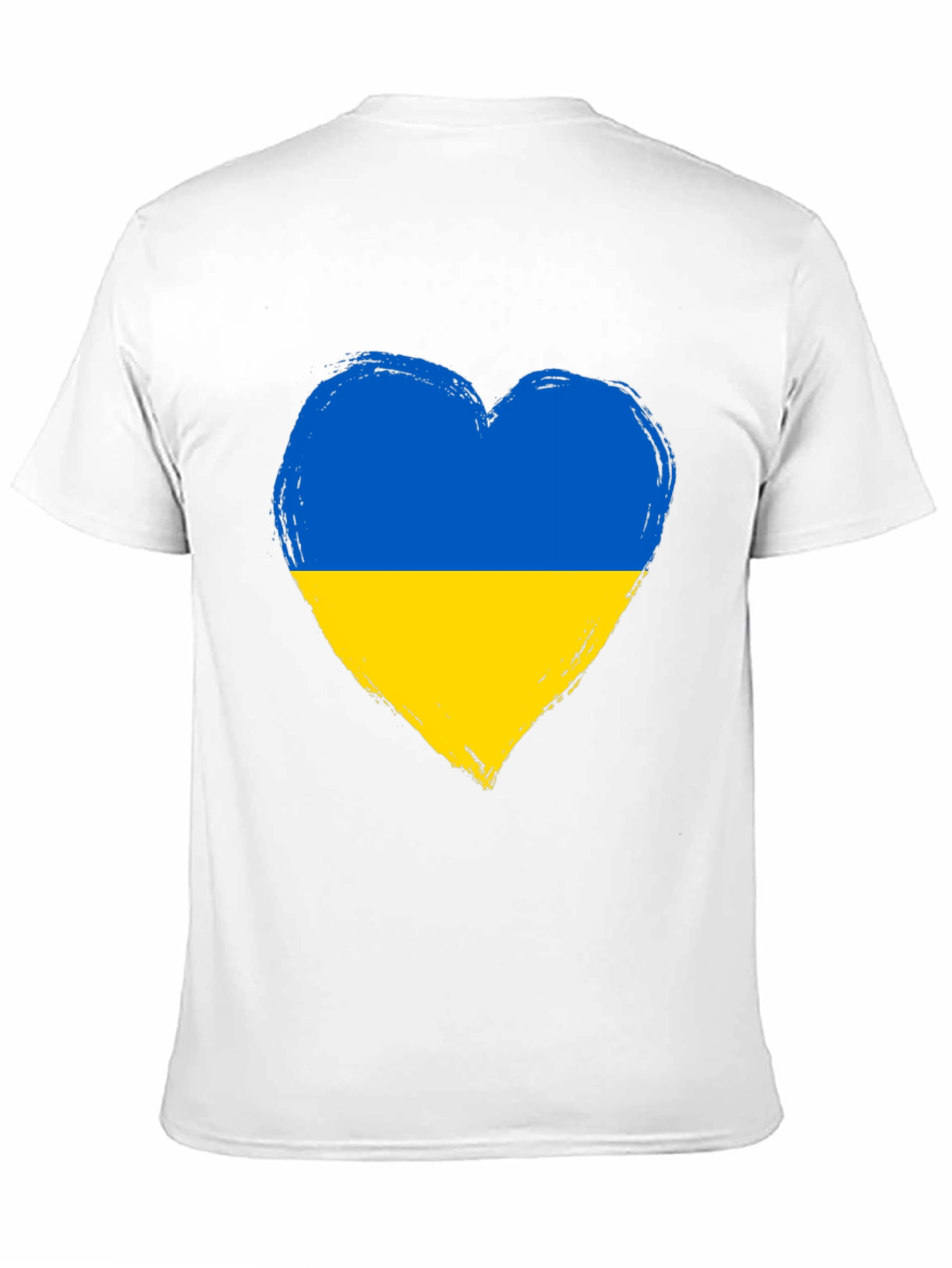 Ukraine Heart Flag Graphic Tee