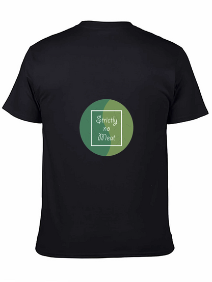 Strictly No Meat T-Shirt - Vegan & Vegetarian Apparel