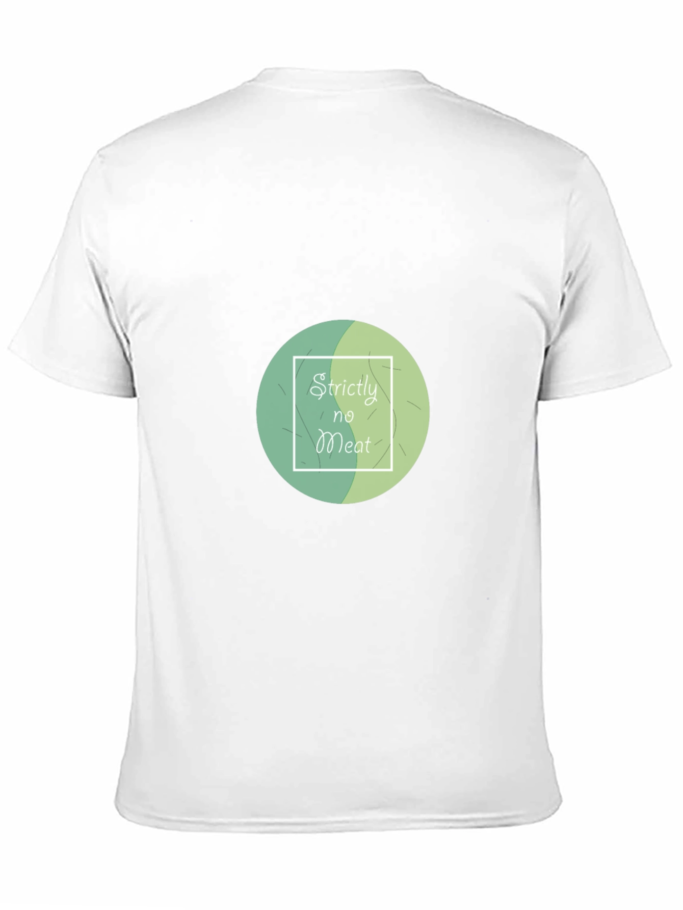 Strictly No Meat T-Shirt - Vegan & Vegetarian Apparel