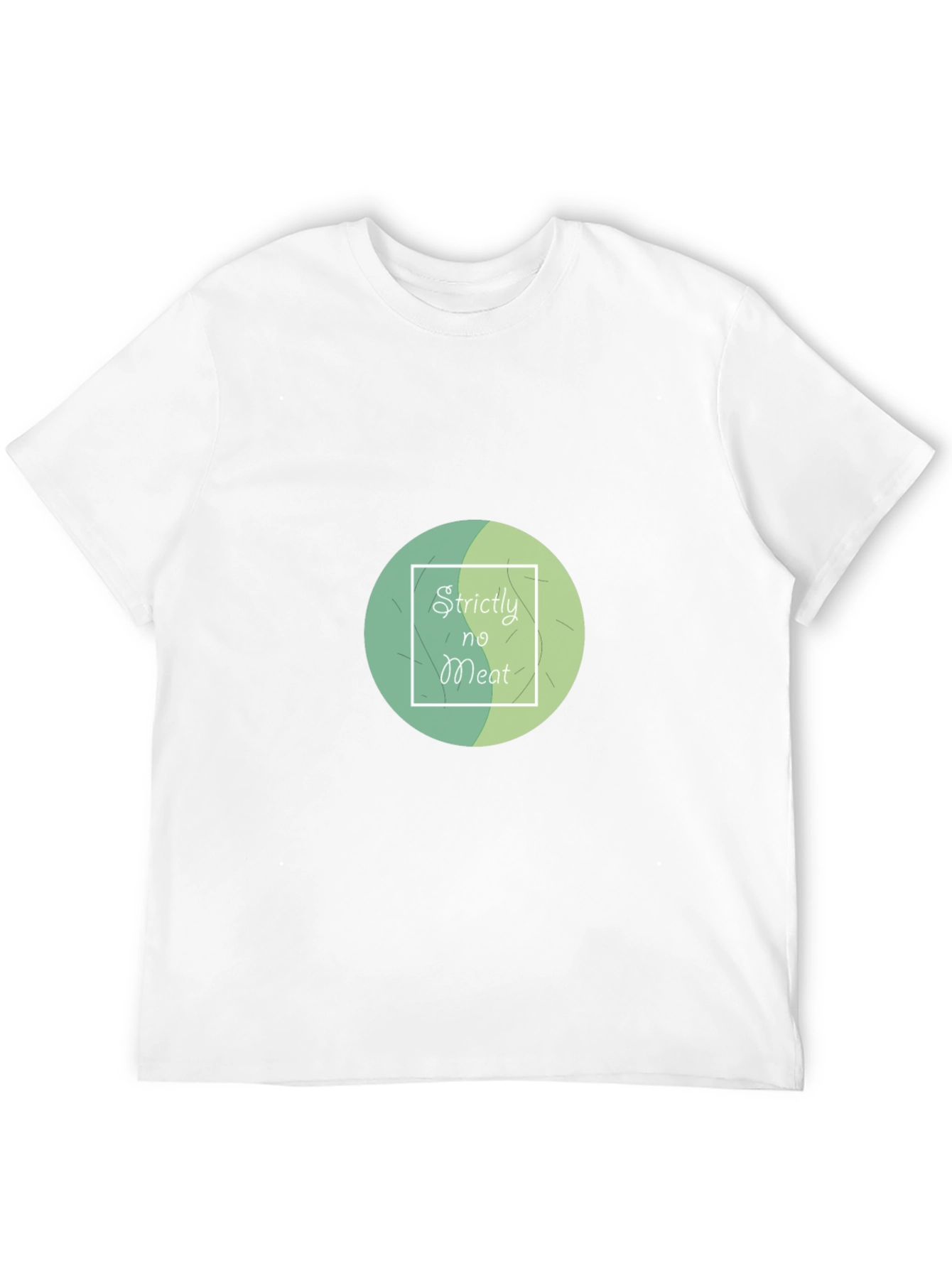 Strictly No Meat T-Shirt - Vegan & Vegetarian Apparel