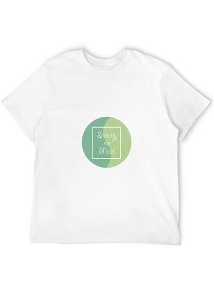 Strictly No Meat T-Shirt - Vegan & Vegetarian Apparel