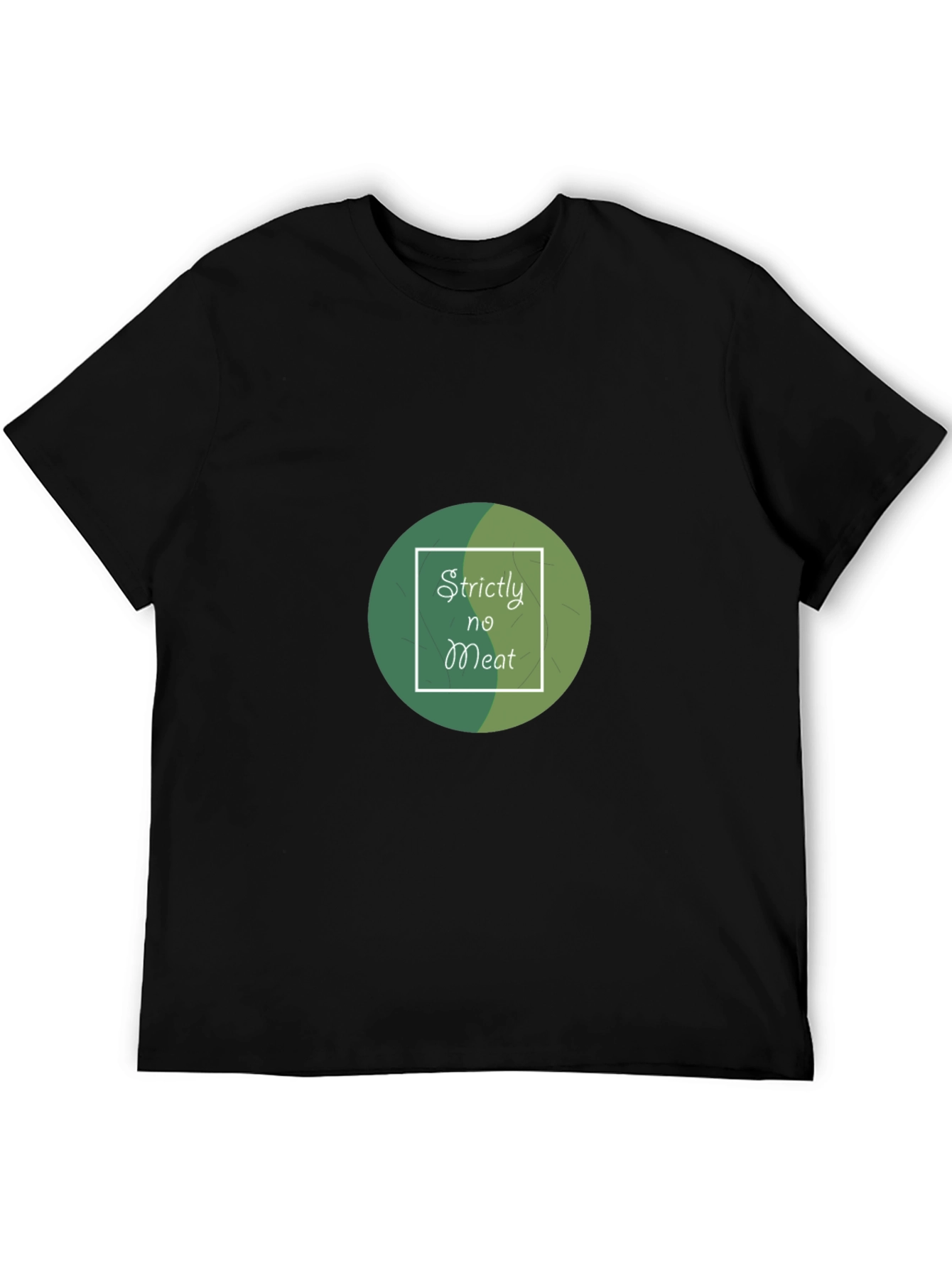 Strictly No Meat T-Shirt - Vegan & Vegetarian Apparel