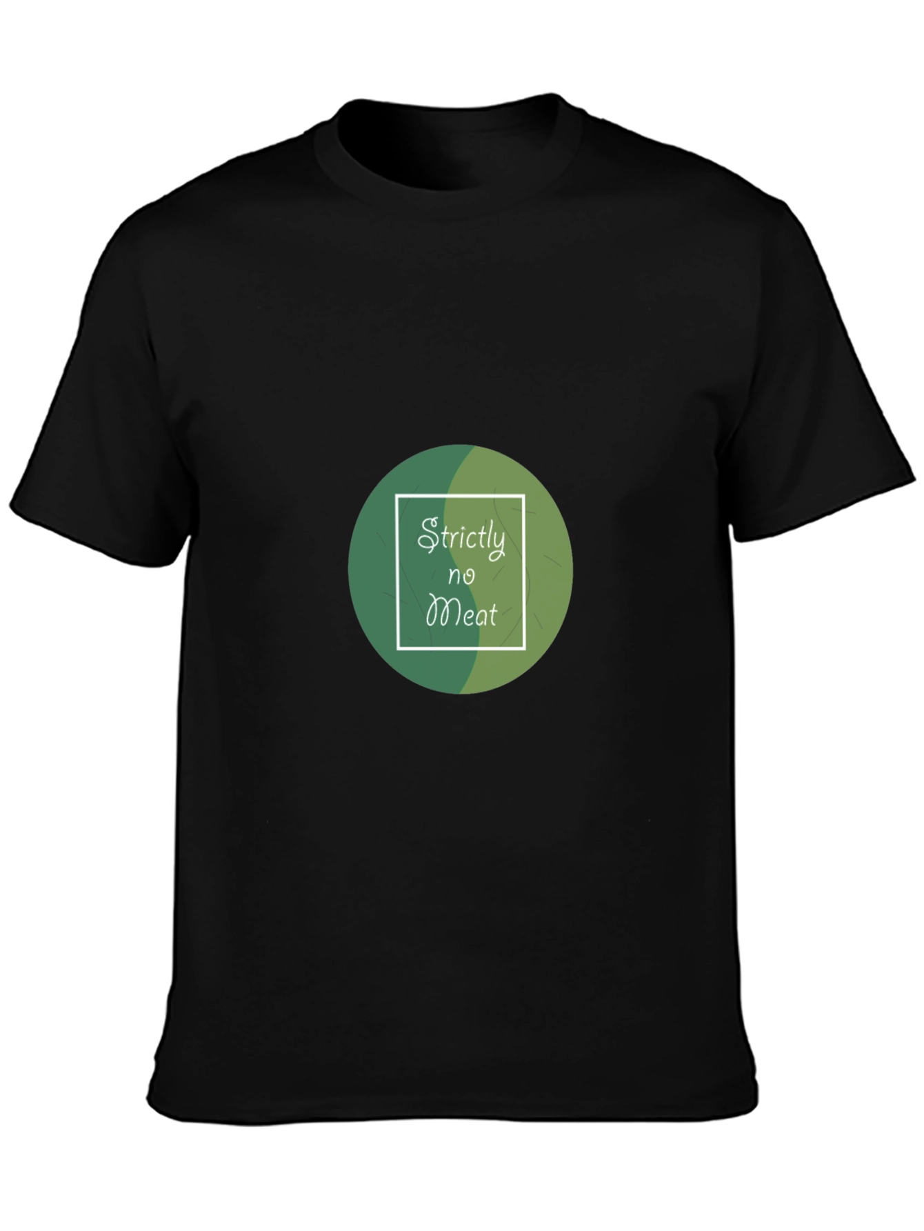 Strictly No Meat T-Shirt - Vegan & Vegetarian Apparel
