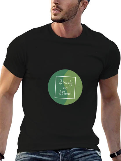 Strictly No Meat T-Shirt - Vegan & Vegetarian Apparel