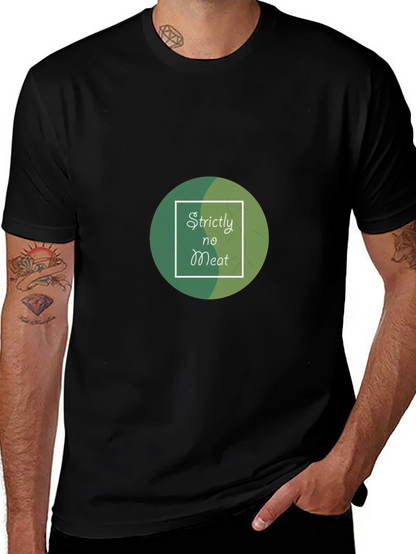 Strictly No Meat T-Shirt - Vegan & Vegetarian Apparel
