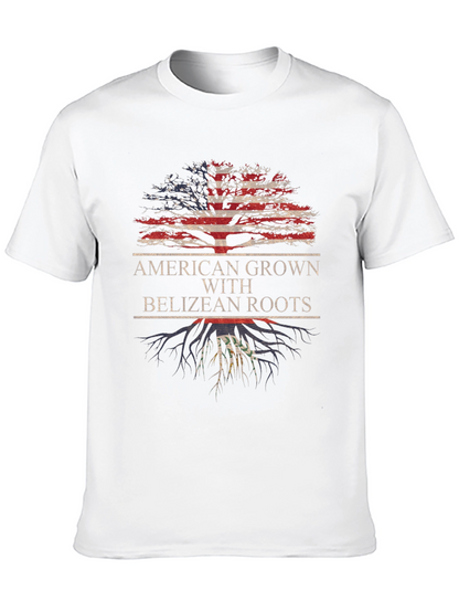 American Grown with Belizean Roots T-Shirt