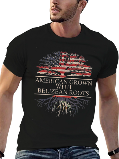 American Grown with Belizean Roots T-Shirt