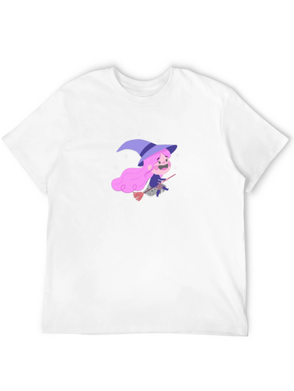 Whimsical Witch T-Shirt - Fun Halloween Apparel