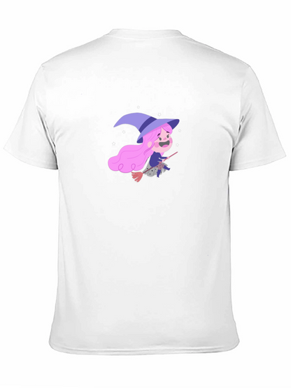 Whimsical Witch T-Shirt - Fun Halloween Apparel