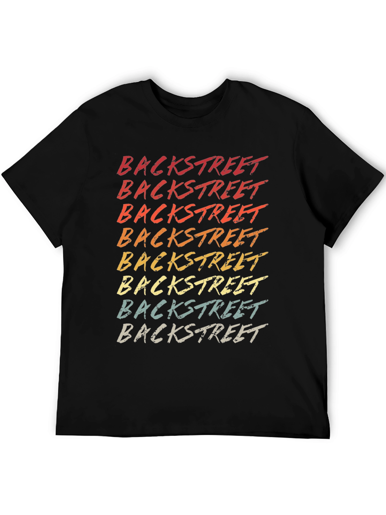Retro Backstreet Text Graphic Tee