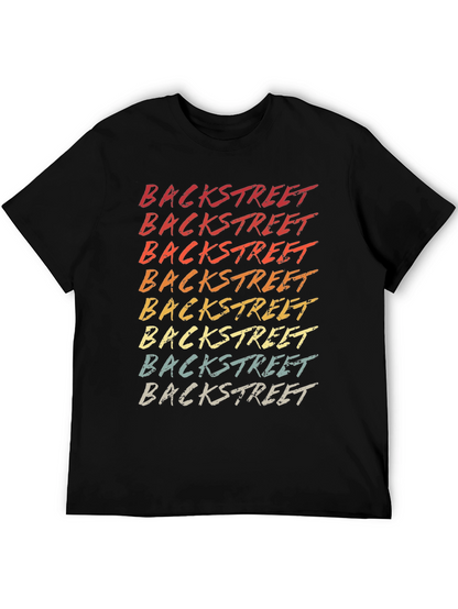 Retro Backstreet Text Graphic Tee