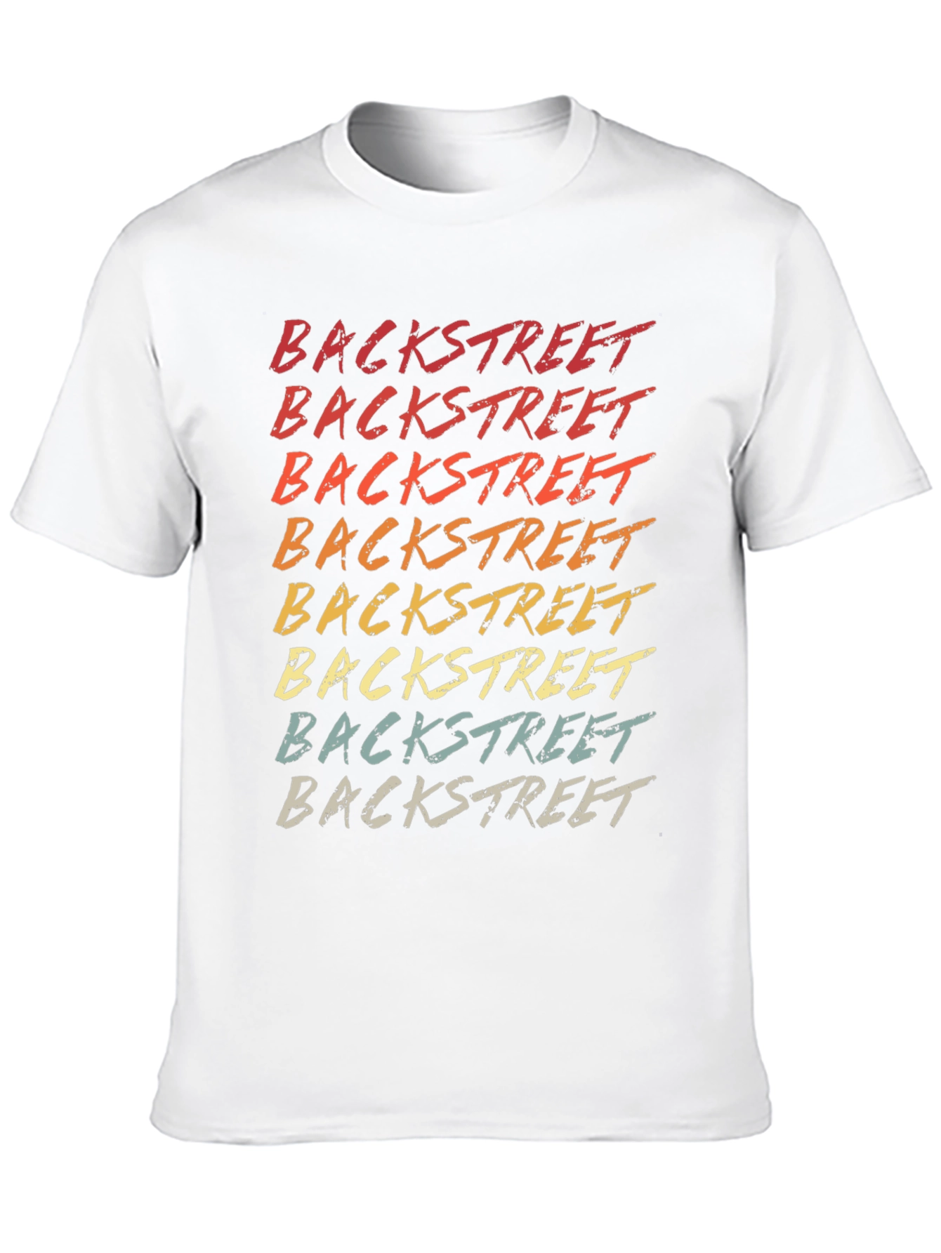 Retro Backstreet Text Graphic Tee