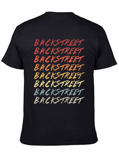 Retro Backstreet Text Graphic Tee