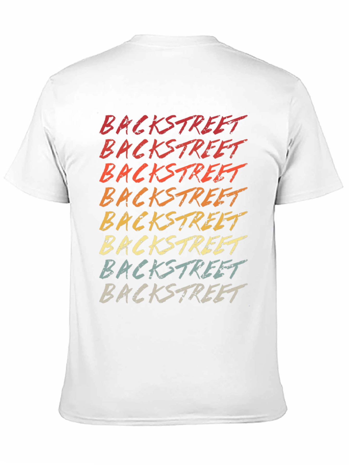 Retro Backstreet Text Graphic Tee