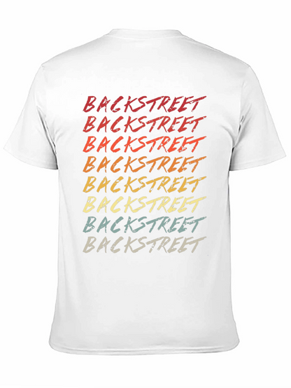 Retro Backstreet Text Graphic Tee