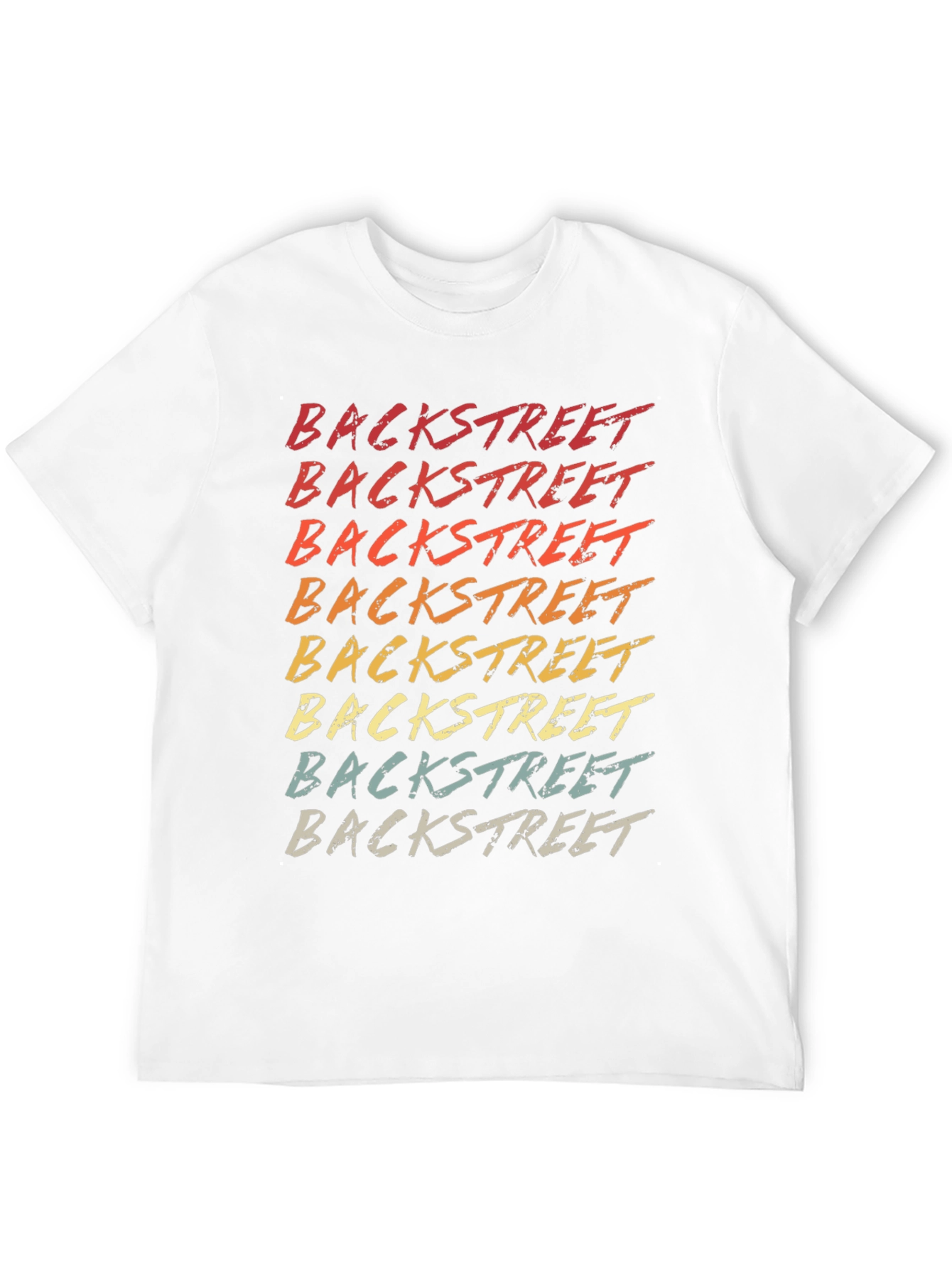 Retro Backstreet Text Graphic Tee