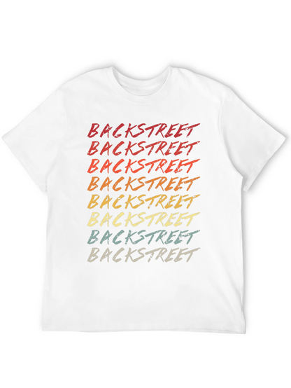 Retro Backstreet Text Graphic Tee