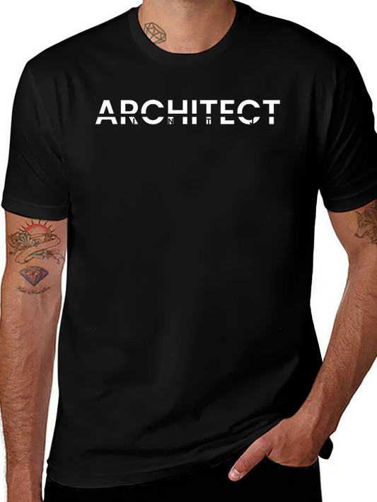 Architect Graphic Tee - Modern Design Comfortable Fit