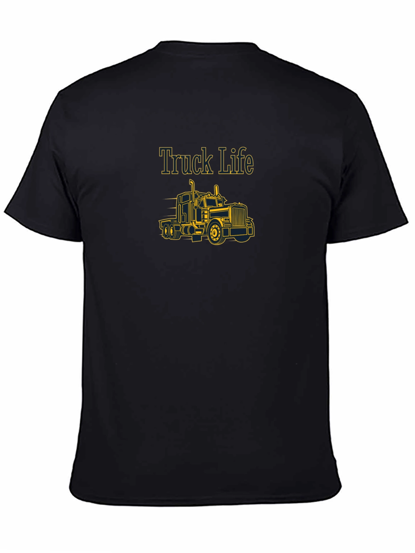 Truck Life T-Shirt - Black Graphic Tee