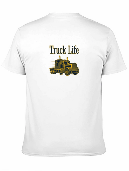 Truck Life T-Shirt - Black Graphic Tee