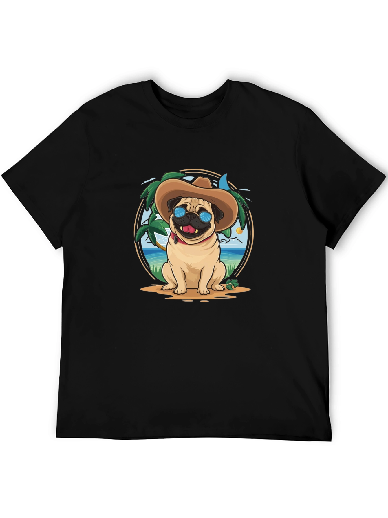 Pug in Paradise T-Shirt