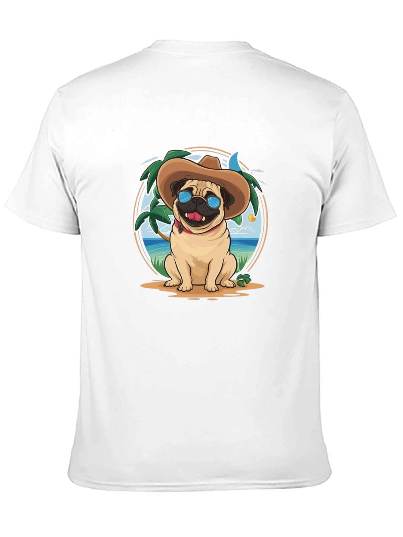 Pug in Paradise T-Shirt