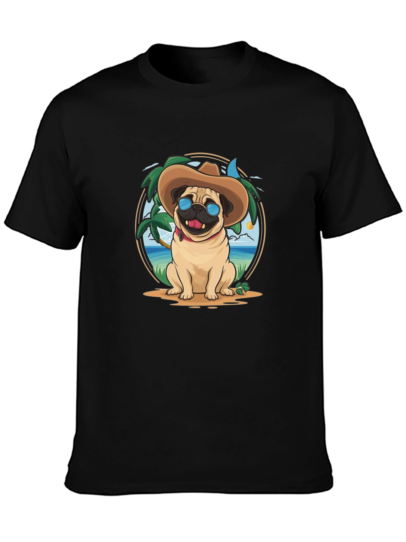 Pug in Paradise T-Shirt