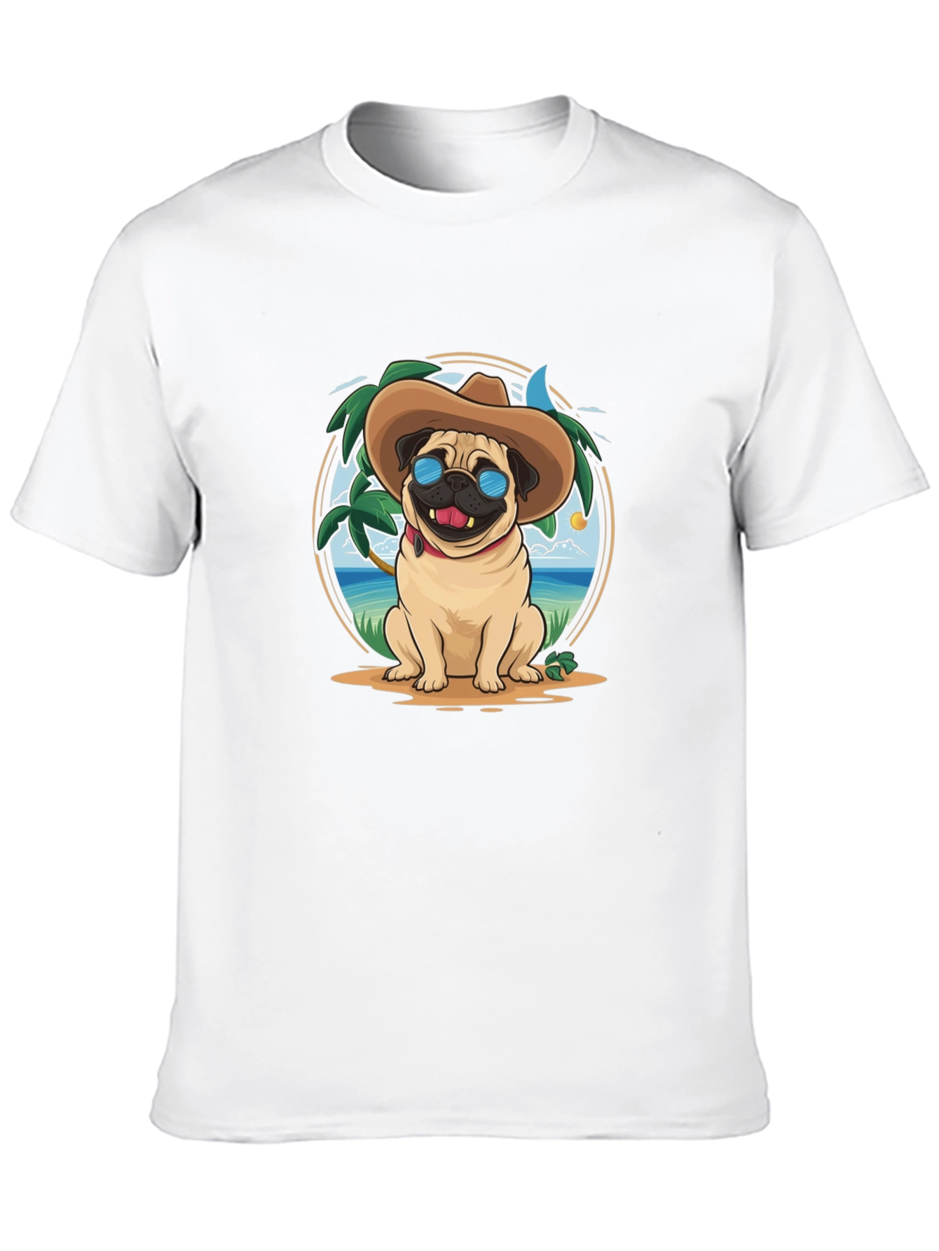 Pug in Paradise T-Shirt