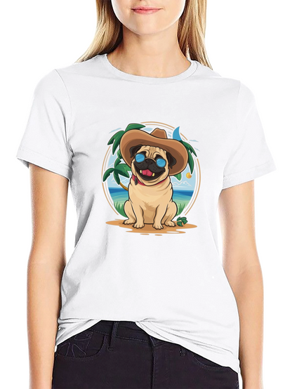 Pug in Paradise T-Shirt