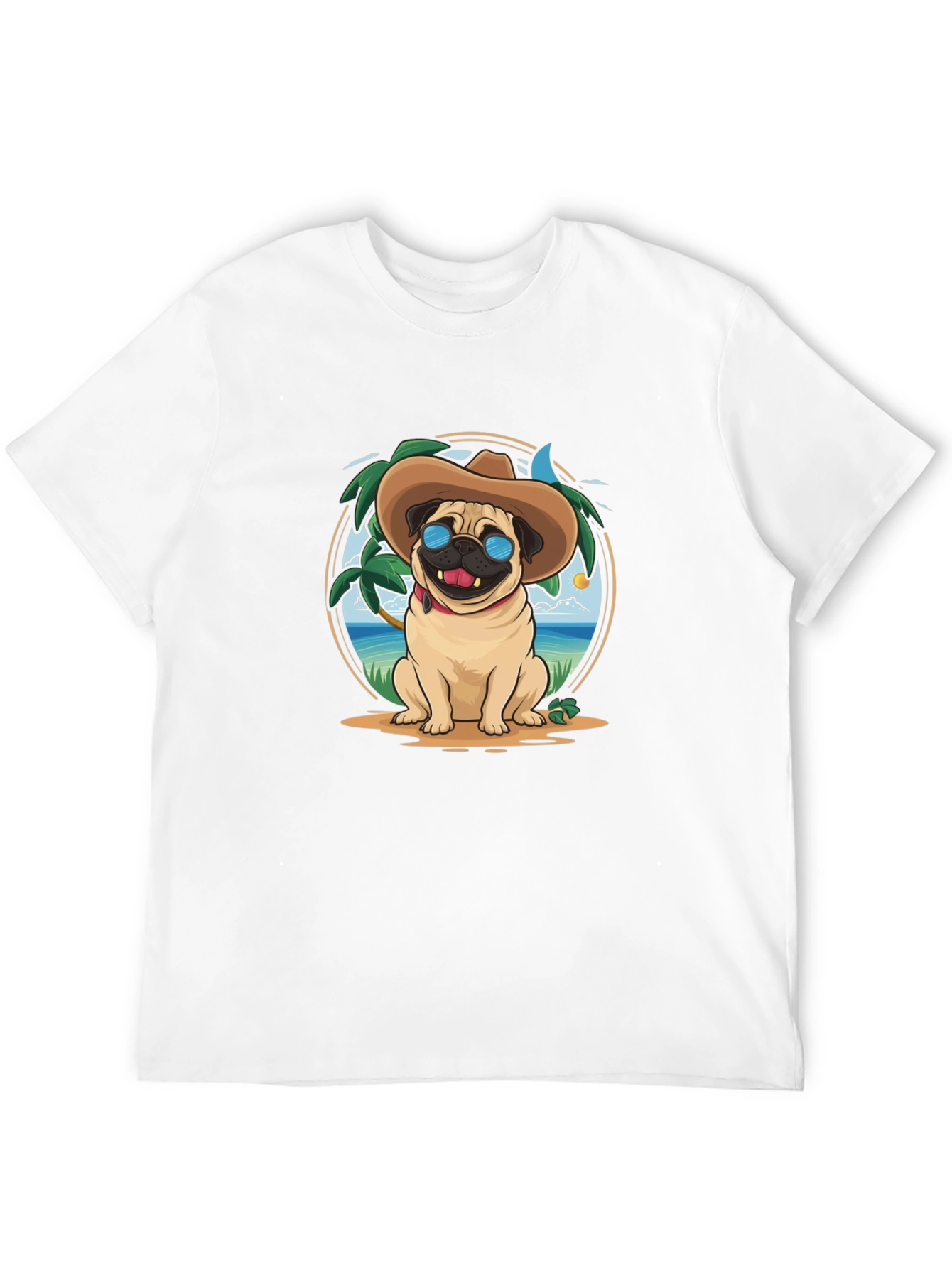 Pug in Paradise T-Shirt