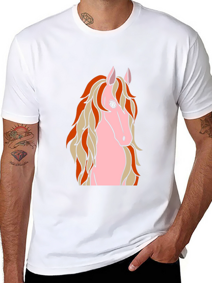 Horse Graphic Black T-Shirt