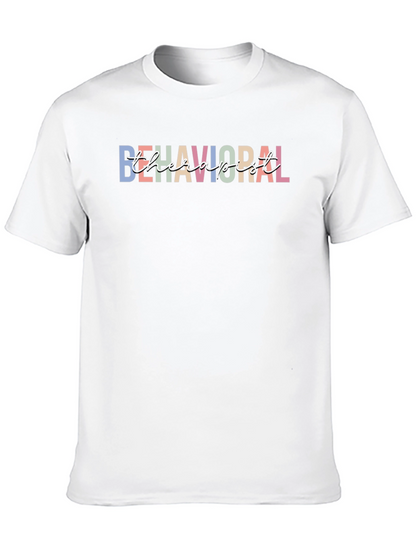 Behavioral Therapist Black T-Shirt