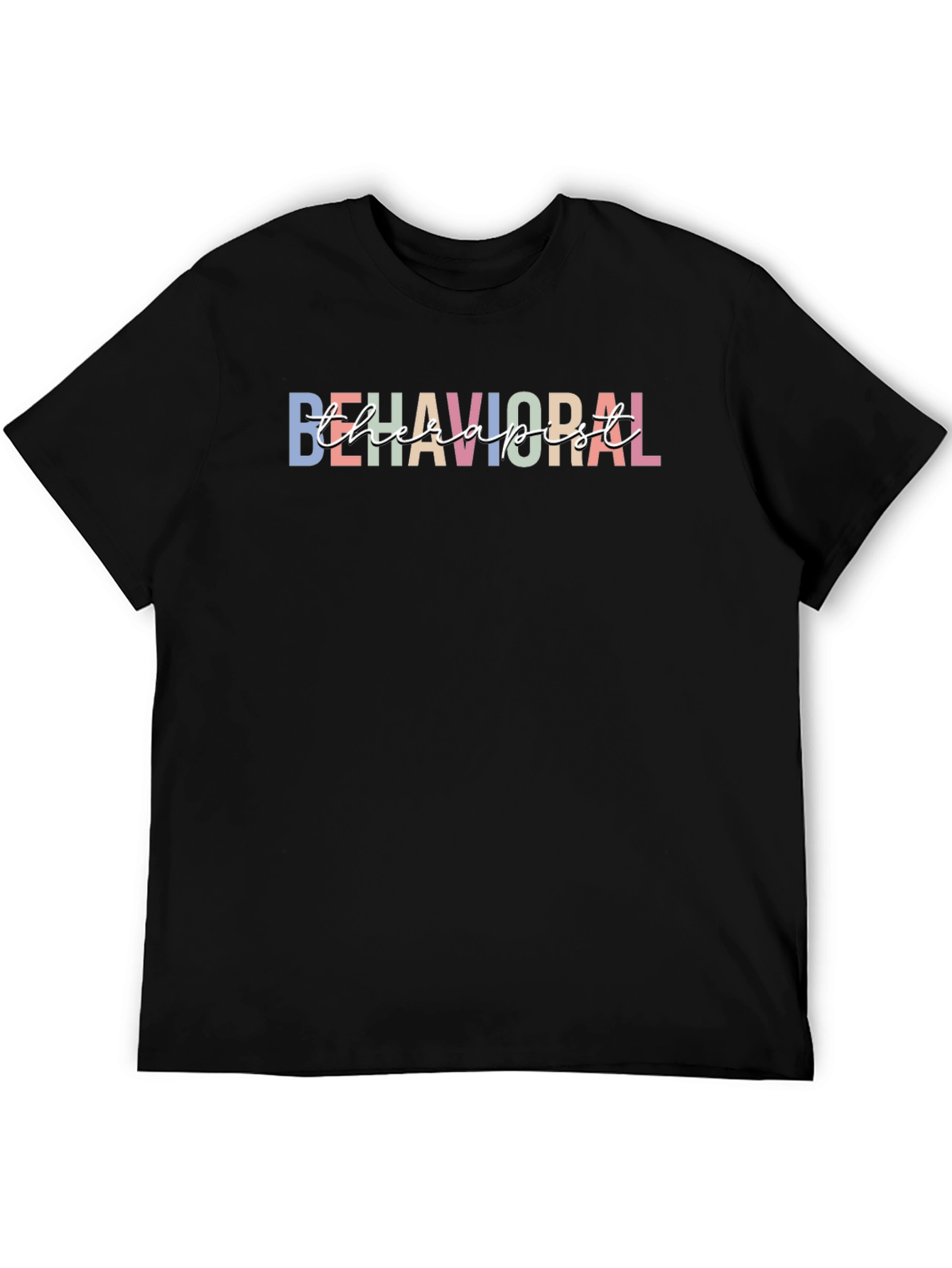 Behavioral Therapist Black T-Shirt