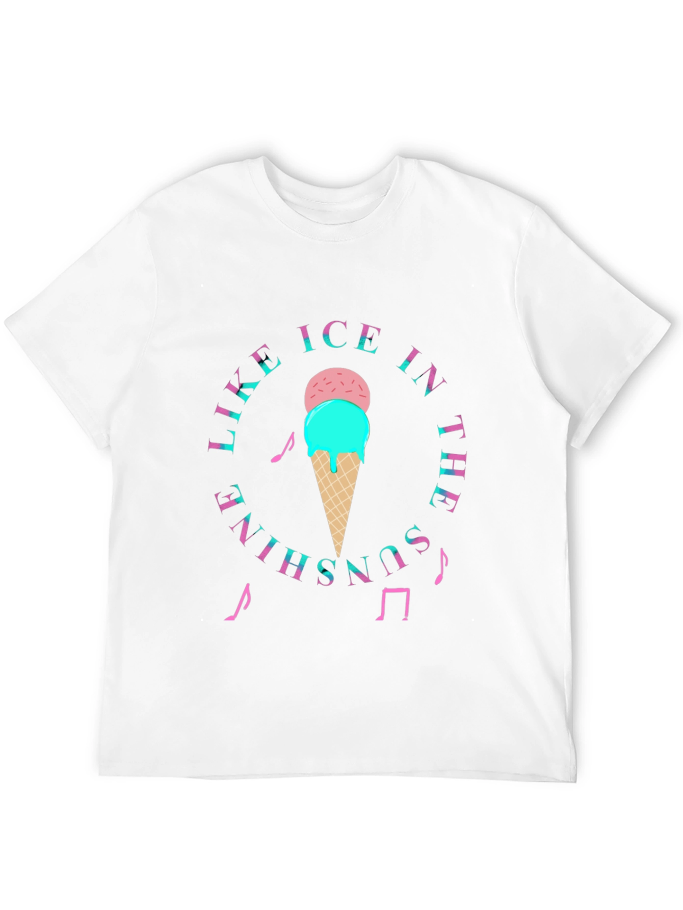 Like Ice In The Sunshine Black T-Shirt