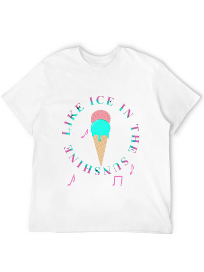 Like Ice In The Sunshine Black T-Shirt